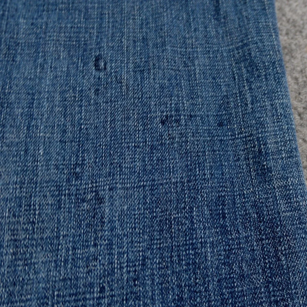 Abercrombie Fitch Mens Jeans 31x32 Blue Bootcut Button Fly Heavy Ounce Vintage